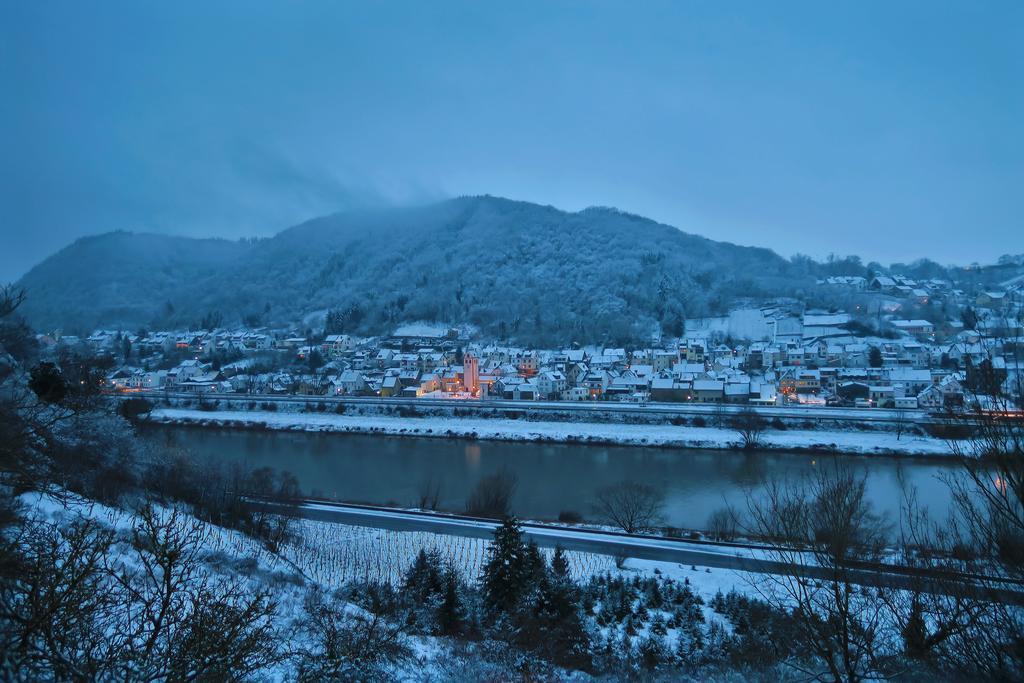 Ferienwohnungen Haus Am Wuerzlaysteig Lehmen ภายนอก รูปภาพ